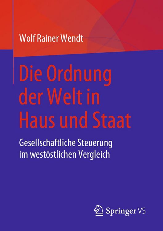 Produktbild: Die Ordnung der Welt in Haus und Staat