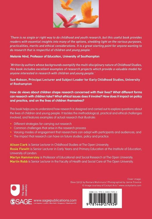 Produktbild: Understanding Research with Children and Young People