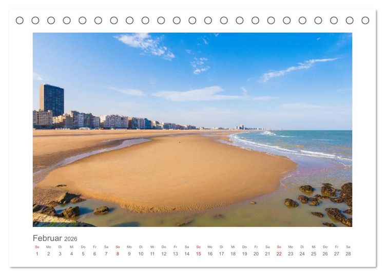 Produktbild: Br&uuml;ssel und Flandern Impressionen (Tischkalender 2026 DIN A5 quer), CALVENDO Monatskalender