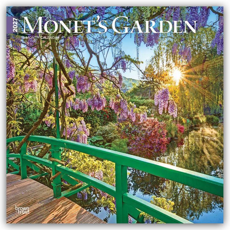 Produktbild: Monet's Garden &ndash; Monets Garten 2027 &ndash; 16-Monatskalender