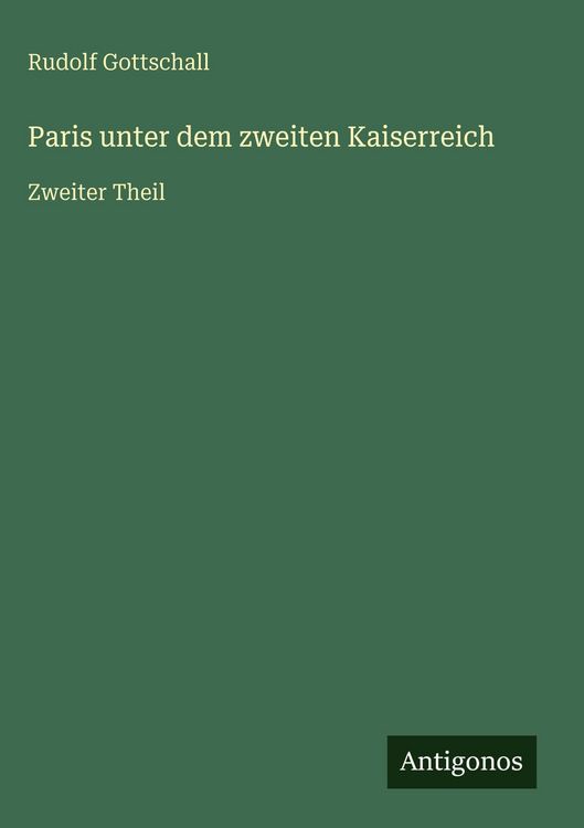 Produktbild: Paris unter dem zweiten Kaiserreich