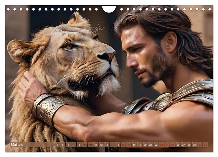 Produktbild: Tierische Kampfgef&auml;hrten (Wandkalender 2026 DIN A4 quer), CALVENDO Monatskalender