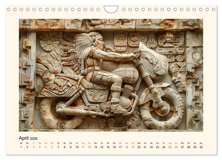 Produktbild: Die Maya und ihre Geheimnisse (Wandkalender 2026 DIN A4 quer), CALVENDO Monatskalender