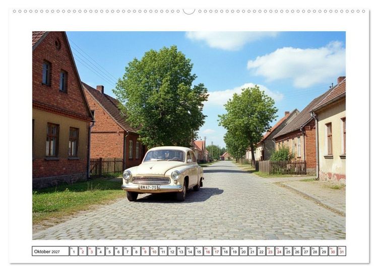 Produktbild: Der Stolz vergangener Zeiten (Wandkalender 2027 DIN A2 quer), CALVENDO Monatskalender