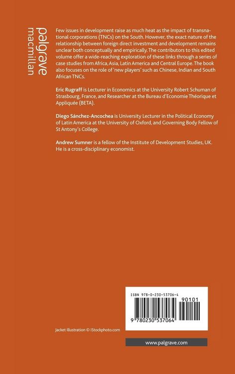 Produktbild: Transnational Corporations and Development Policy