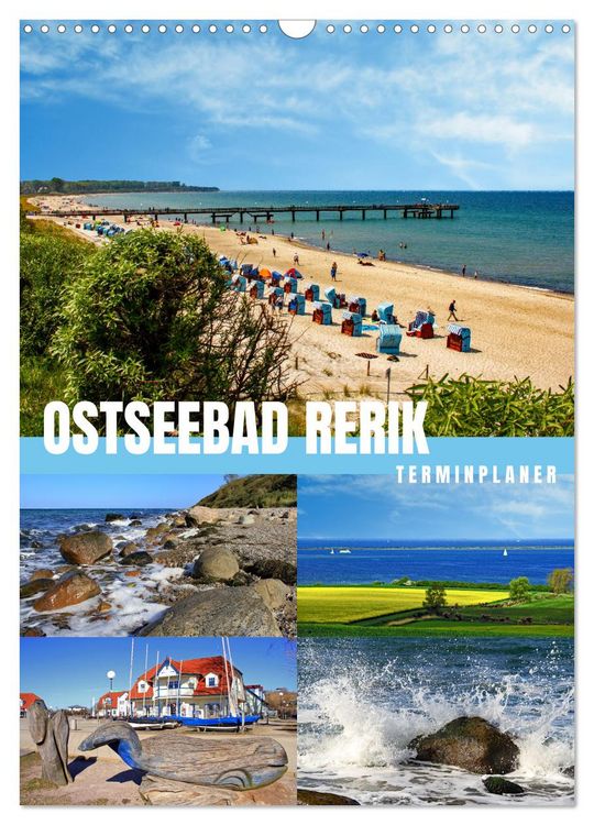 Produktbild: Ostseebad Rerik - Terminplaner (Wandkalender 2026 DIN A3 hoch), CALVENDO Monatskalender