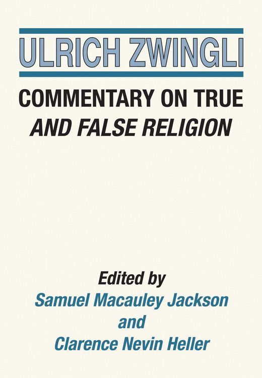 Produktbild: Commentary on True and False Religion