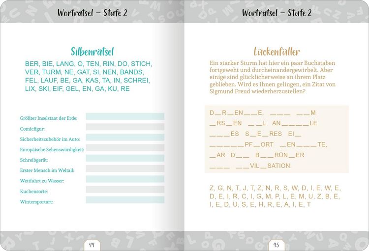 Produktbild: Kleine Auszeit &ndash; Wortr&auml;tsel