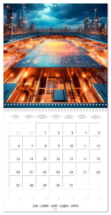 Produktbild: AI Real thrill (Wall Calendar 2026 12 &times; 12 Inch) CALVENDO 12 Month Wall Calendar