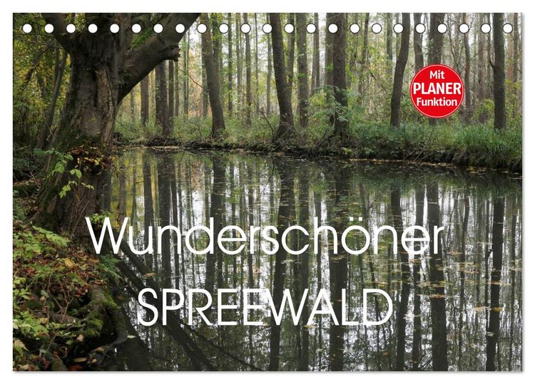 Produktbild: Wundersch&ouml;ner Spreewald (Tischkalender 2026 DIN A5 quer), CALVENDO Monatskalender