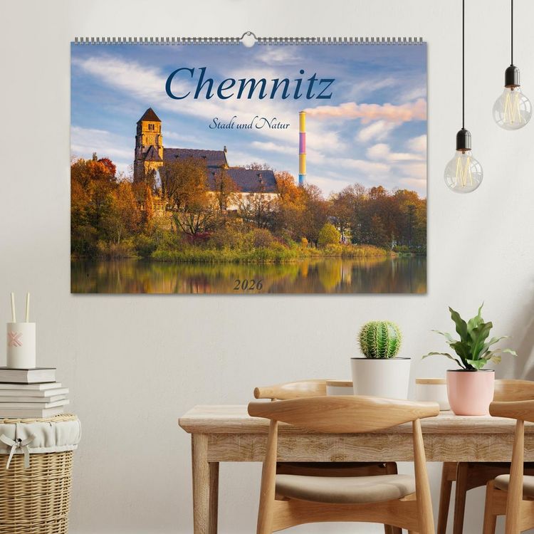 Produktbild: Chemnitz - Stadt und Natur (Wandkalender 2026 DIN A2 quer), CALVENDO Monatskalender