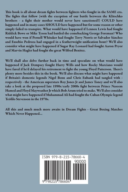 Produktbild: Dream Fights - Great Boxing Matches Which Never Happened