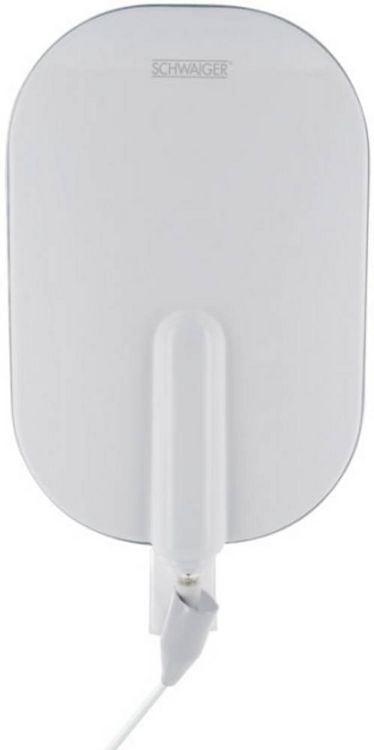 Produktbild: Schwaiger DTA4000 Aktive DVB-T/T2 Flachantenne Au&szlig;enbereich Verst&auml;rkung: 36 dB Wei&szlig;