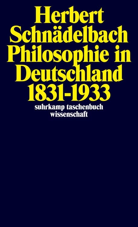 Produktbild: Philosophie in Deutschland 1831&ndash;1933