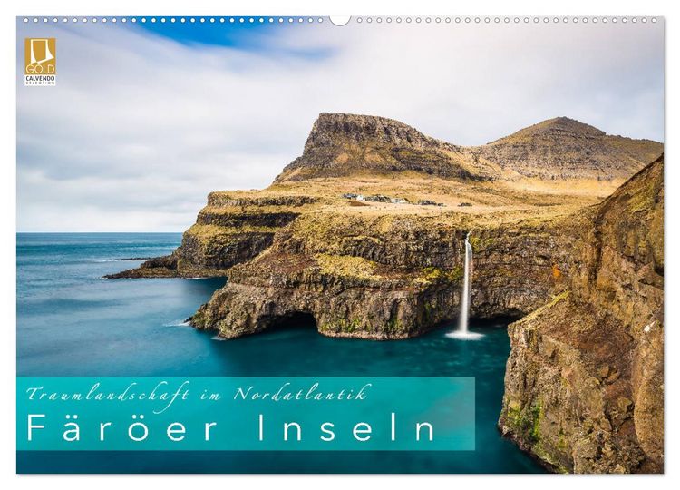 Produktbild: Traumlandschaft im Nordatlantik. F&auml;r&ouml;er Inseln (Wandkalender 2026 DIN A2 quer), CALVENDO Monatskalender