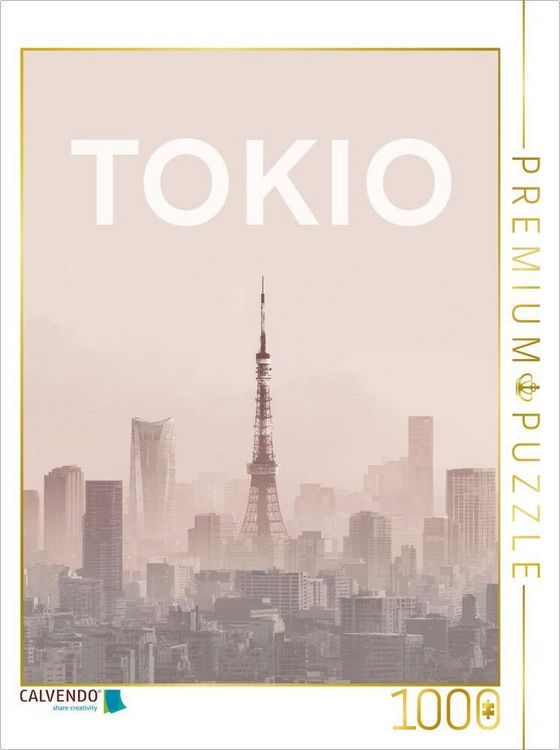 Produktbild: CALVENDO Puzzle Tokio | 1000 Teile Lege-Gr&ouml;&szlig;e 64x48cm Foto-Puzzle f&uuml;r gl&uuml;ckliche Stunden