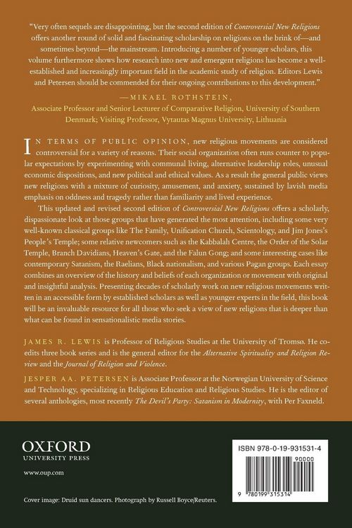Produktbild: Controversial New Religions