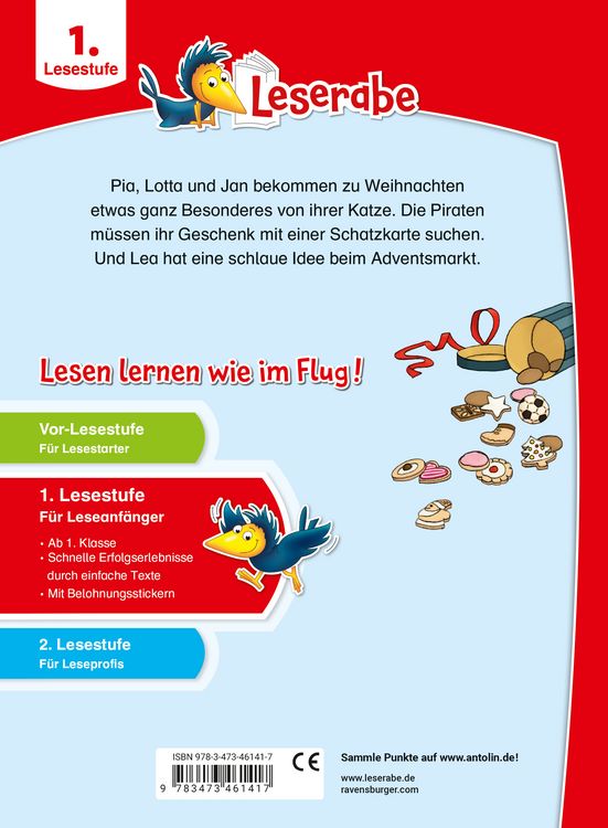 Produktbild: Leserabe 1. Lesestufe - Weihnachtsgeschichten