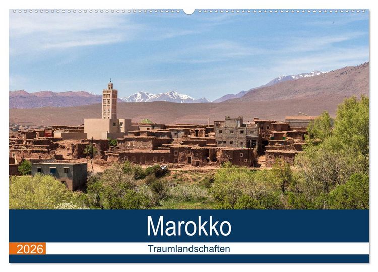 Produktbild: Marokko Traumlandschaften (Wandkalender 2026 DIN A2 quer), CALVENDO Monatskalender