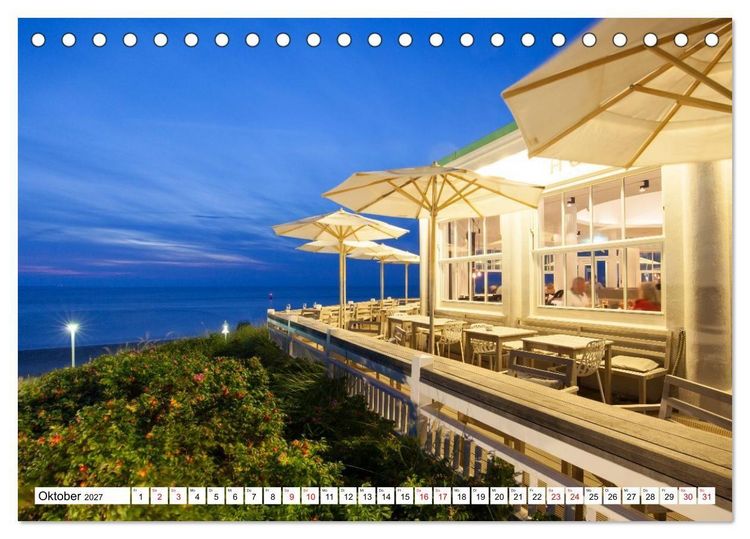 Produktbild: Norderney - Momente einer Reise (Tischkalender 2027 DIN A5 quer), CALVENDO Monatskalender