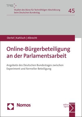 Produktbild: Online-B&uuml;rgerbeteiligung an der Parlamentsarbeit