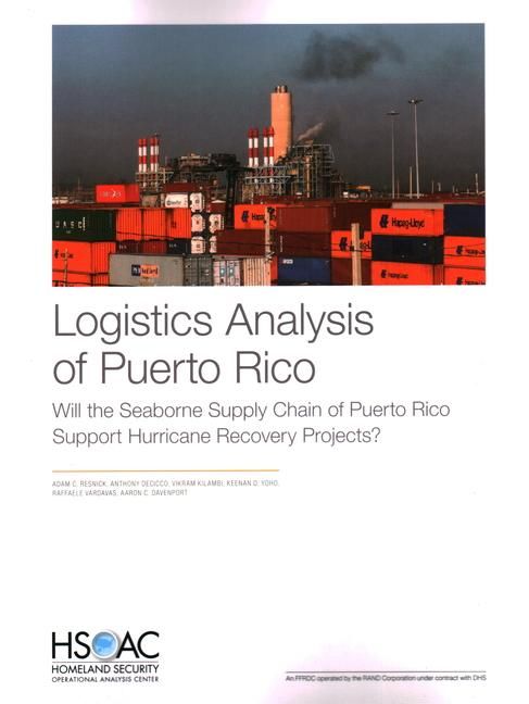 Produktbild: Logistics Analysis of Puerto Rico