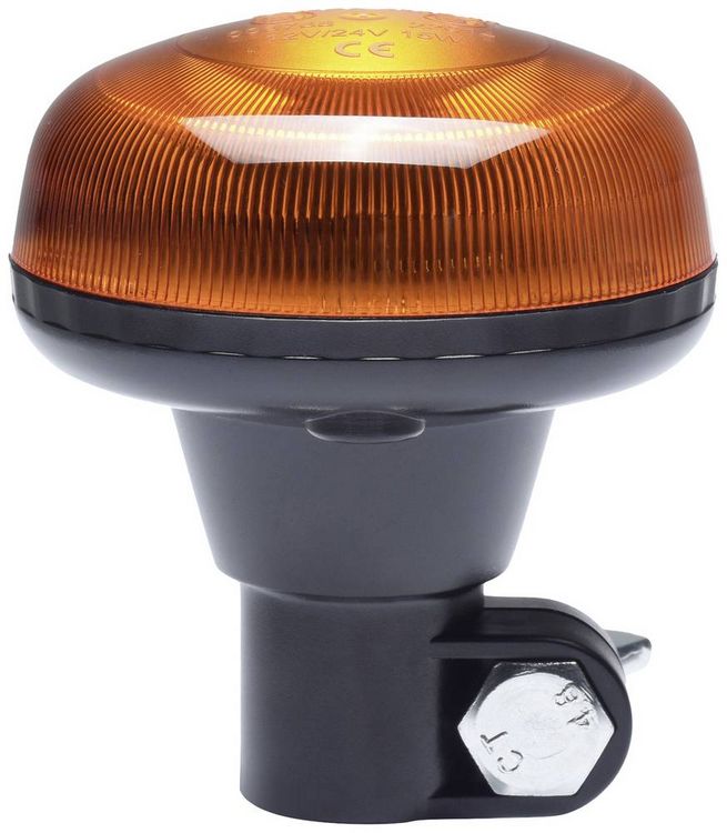Produktbild: Berger & Schr&ouml;ter Rundumleuchte LED Mini RKL fest 20305 12 V/DC, 24 V/DC Normhalter flexibel, Normhalter Orange