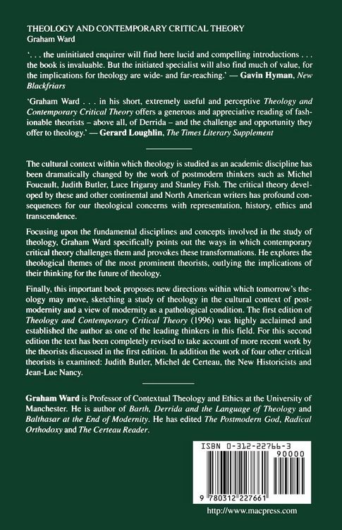 Produktbild: Theology and Contemporary Critical Theory