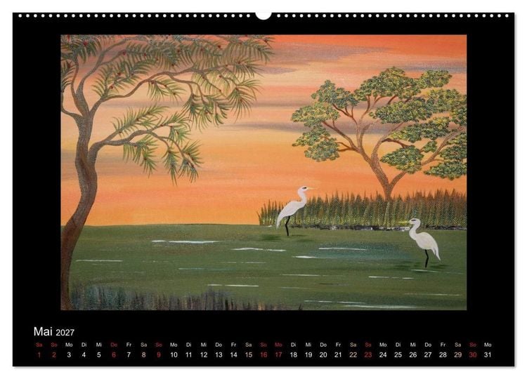 Produktbild: Mein Paraguay - Farben S&uuml;damerikas (hochwertiger Premium Wandkalender 2027 DIN A2 quer), Kunstdruck in Hochglanz