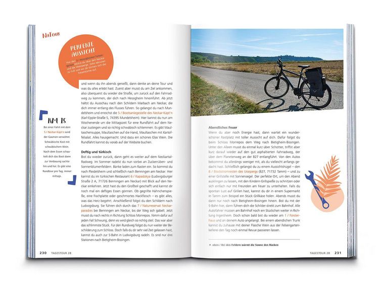 Produktbild: KOMPASS Radvergn&uuml;gen Die sch&ouml;nsten Tagestouren Deutschland