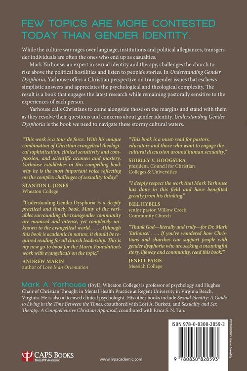 Produktbild: Understanding Gender Dysphoria