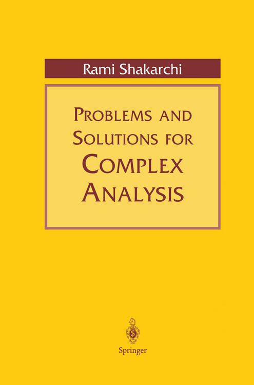 Produktbild: Problems and Solutions for Complex Analysis