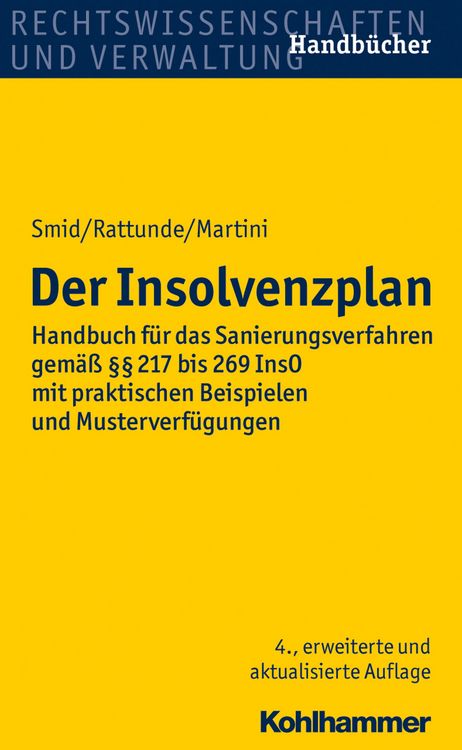 Produktbild: Der Insolvenzplan