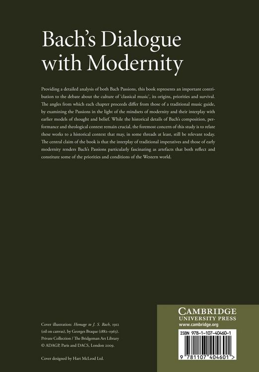 Produktbild: Bach's Dialogue with Modernity