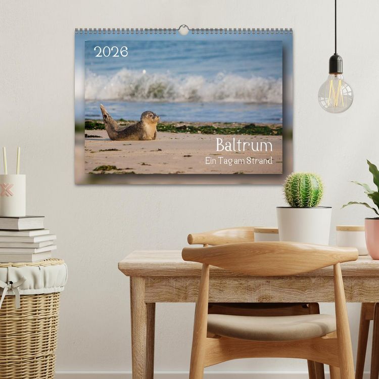 Produktbild: Baltrum - Ein Tag am Strand (Wandkalender 2026 DIN A3 quer), CALVENDO Monatskalender