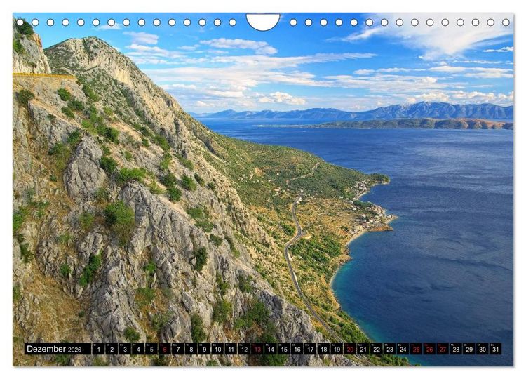 Produktbild: Dalmatien (Wandkalender 2026 DIN A4 quer), CALVENDO Monatskalender