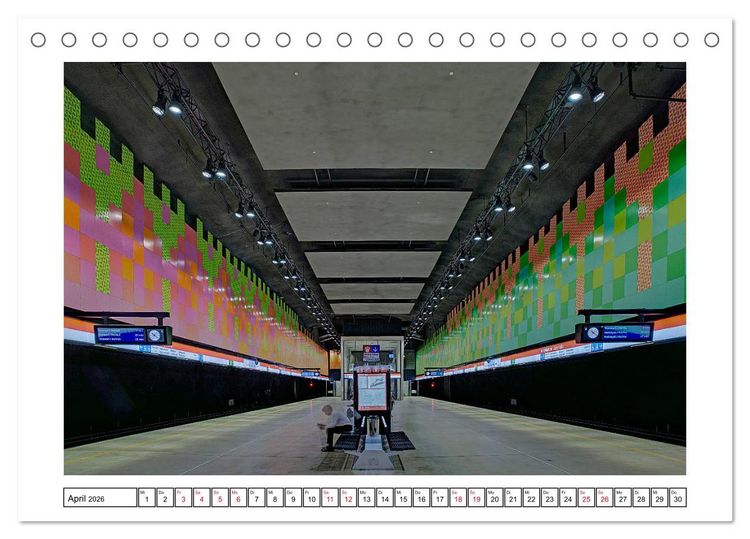 Produktbild: Helsinki - Die wei&szlig;e Stadt des Nordens (Tischkalender 2026 DIN A5 quer), CALVENDO Monatskalender