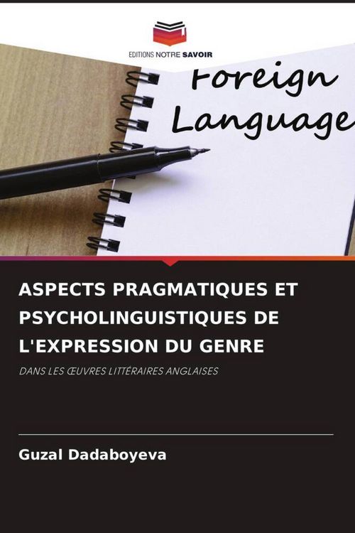 Produktbild: Aspects Pragmatiques Et Psycholinguistiques De L'expression Du Genre