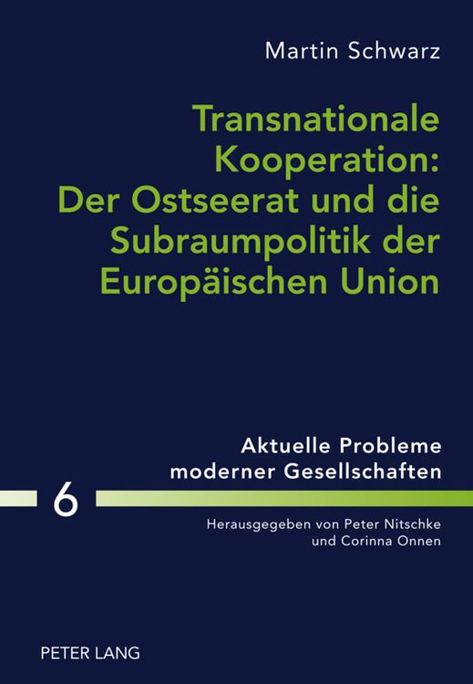 Produktbild: Transnationale Kooperation: Der Ostseerat und die Subraumpolitik der Europaeischen Union