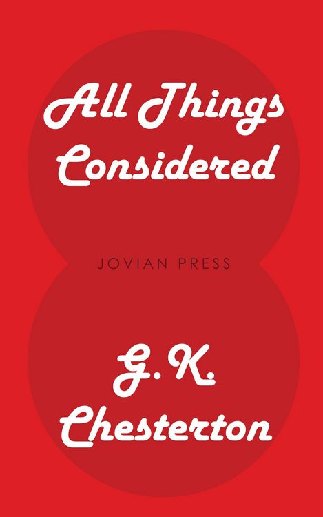 Produktbild: All Things Considered