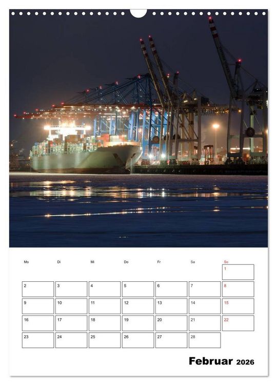 Produktbild: Sch&ouml;nes Hamburg (Wandkalender 2026 DIN A3 hoch), CALVENDO Monatskalender