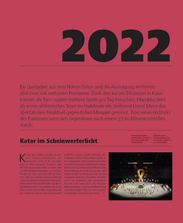 Produktbild: FIFA Fussball-Weltmeisterschaft&trade; - Die offizielle WM-Geschichte