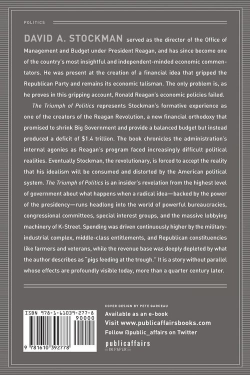 Produktbild: The Triumph of Politics