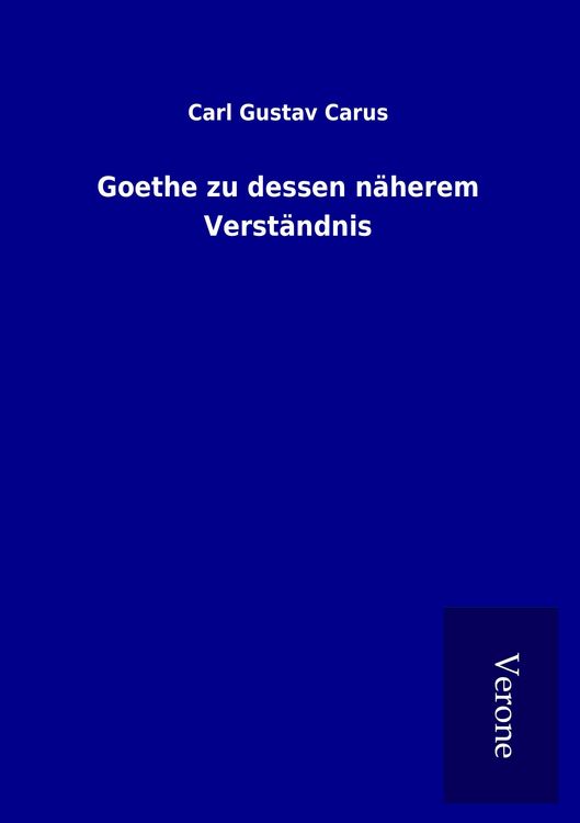 Produktbild: Goethe zu dessen n&auml;herem Verst&auml;ndnis