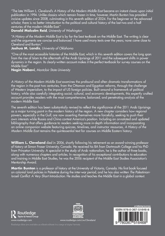 Produktbild: A History of the Modern Middle East