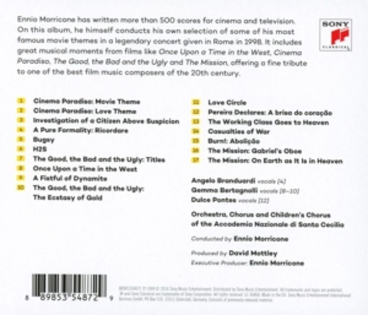 Produktbild: Ennio Morricone conducts Morricone- His Great.Hits