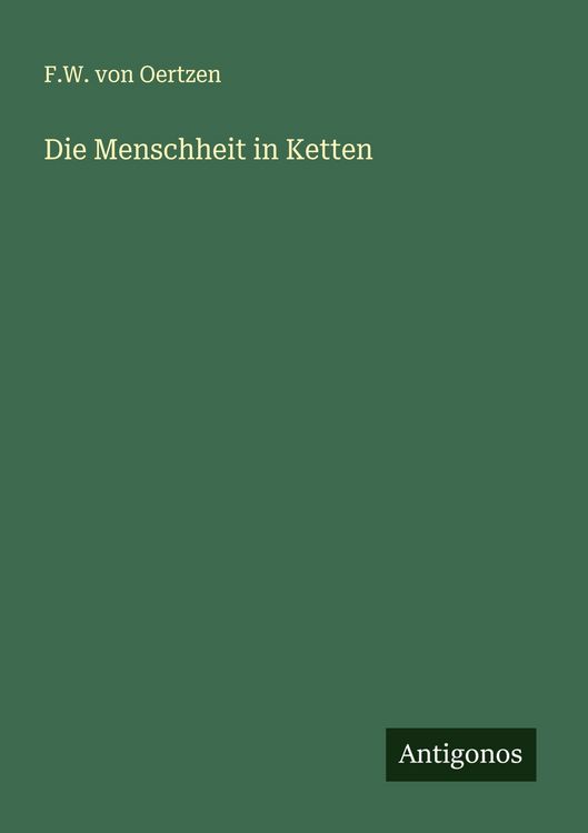 Produktbild: Die Menschheit in Ketten