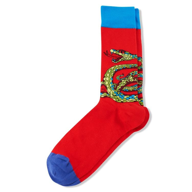 Produktbild: SUPERFAN Socken 'Und die singende Schlange', Größe 41-46