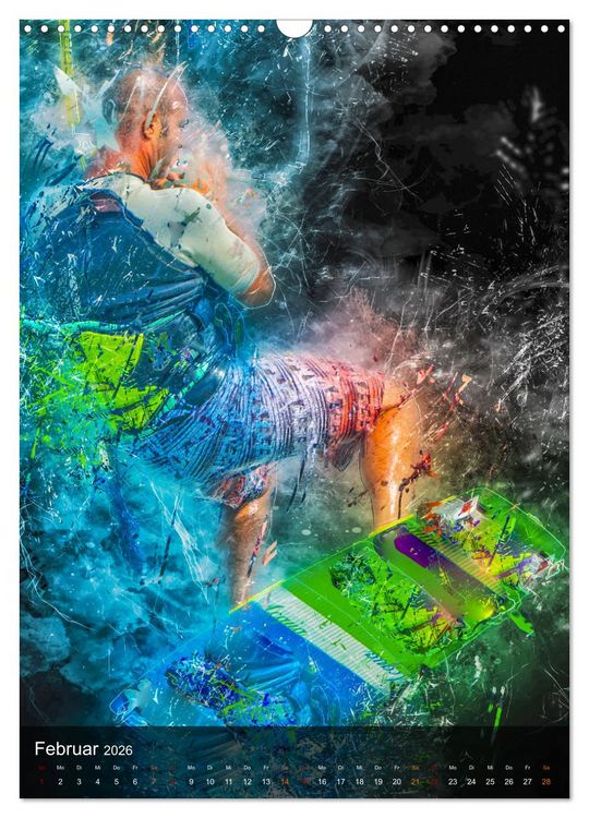 Produktbild: Kitesurfen - einfach cool (Wandkalender 2026 DIN A3 hoch), CALVENDO Monatskalender