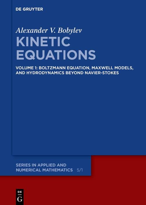 Produktbild: Boltzmann Equation, Maxwell Models, and Hydrodynamics beyond Navier-Stokes